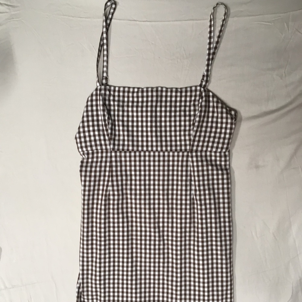 Urban Outfitters gingham shift minidress